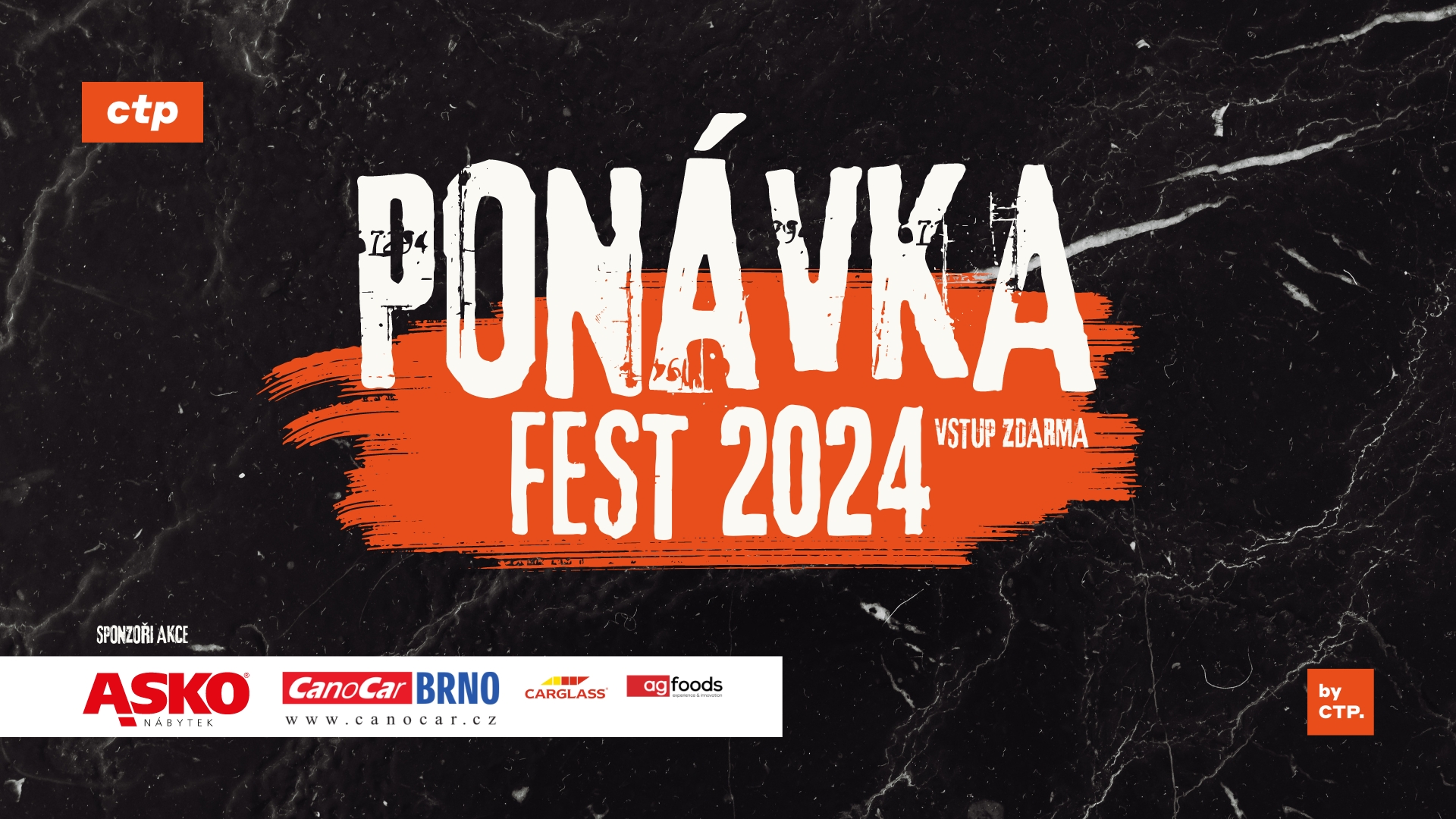 Pojďte se bavit zdarma: CanoCar generálním partnerem Ponávka Festu 2024